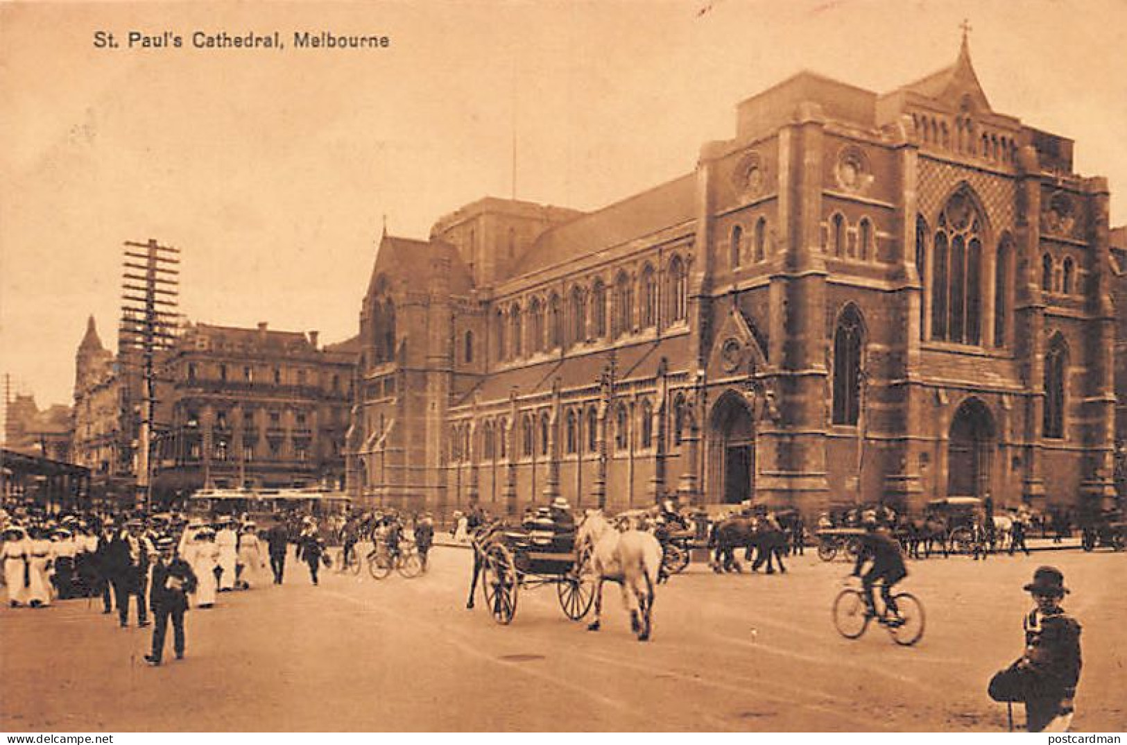 Australia - MELBOURNE (VIC) St. Paul's Cathedral - Publ. unknown C2295