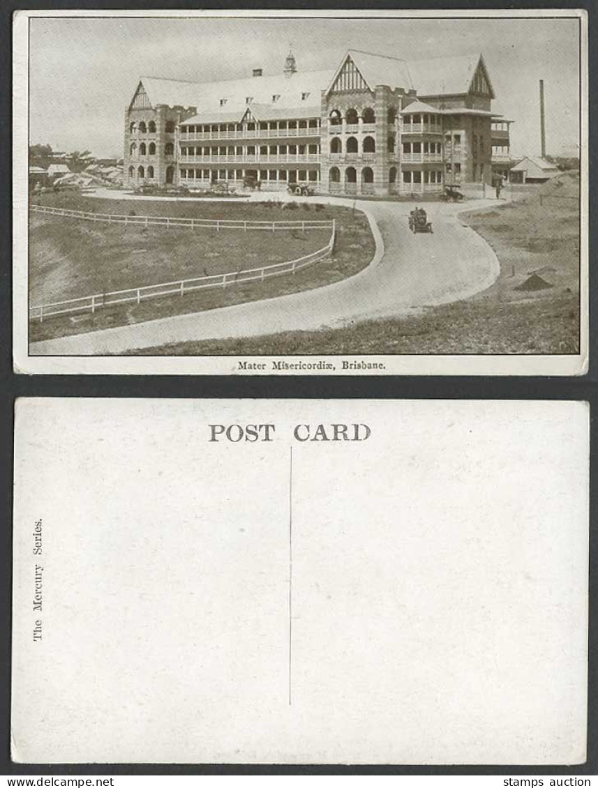 Australia Old Postcard Brisbane Mater Misericordiae Hospital Health Services QLD