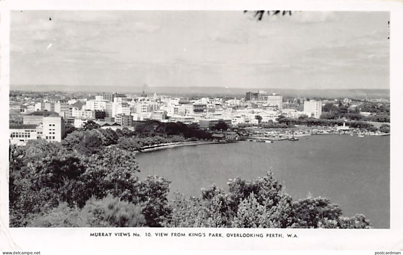Australia - PERTH (WA) View from King's Park, overlooking Perth - Publ. Murray Views 10