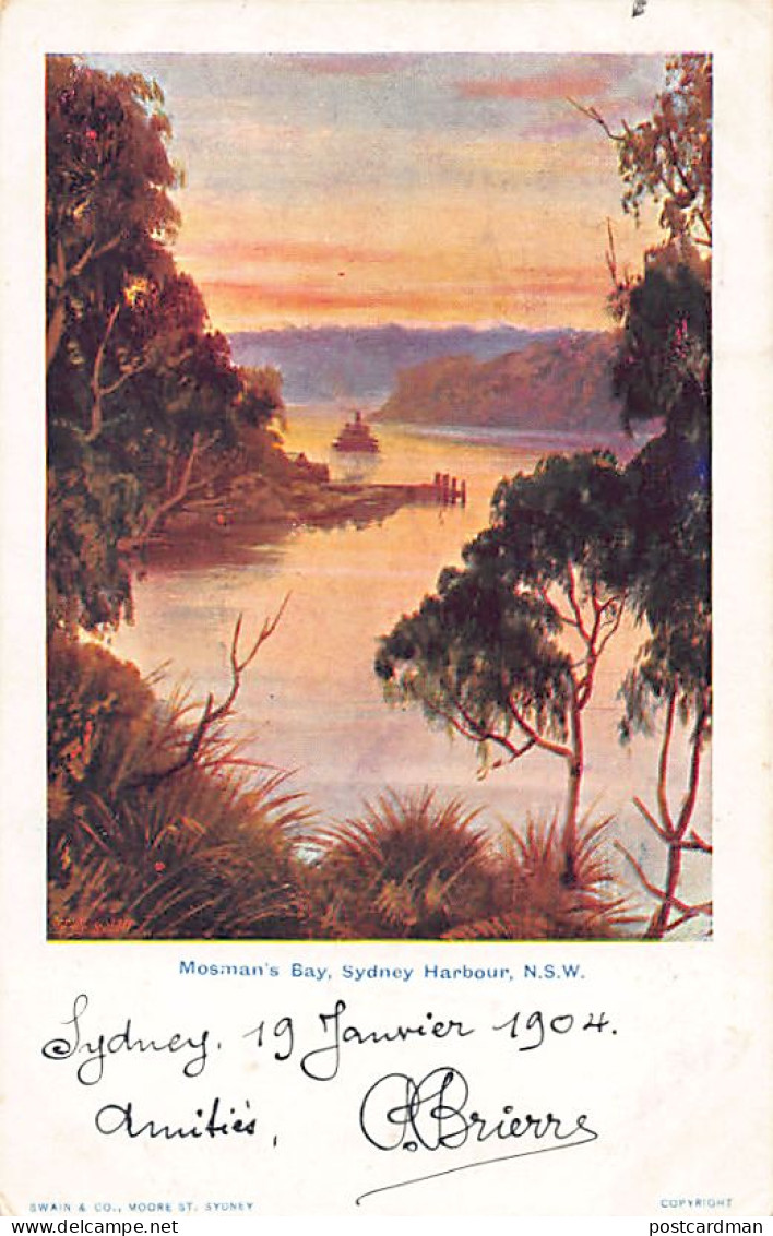 Australia - SYDNEY (NSW) Mosman's Bay - Sydney Harbour - Publ. Swain & Co.