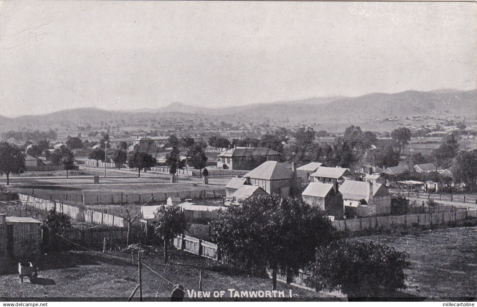 AUSTRALIA - View of Tamworth I, Postcard 1913