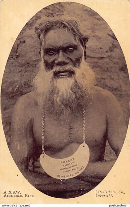 Australia - Robert, a N.S.W. Aboriginal King of Gumbathagang - Publ. Star Photo Co.