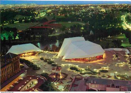 Carte Postale - Australie - Adélaïde - Adelaide Festival Theatre by night - vue aérienne - CPM - Voir Scans Recto-Verso