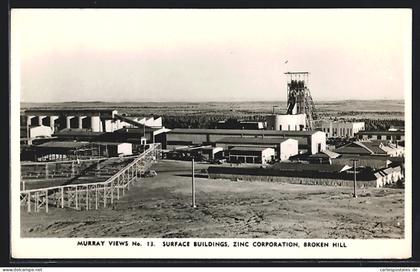 AK Broken Hill, Surface Buildings, Zinc Corporation