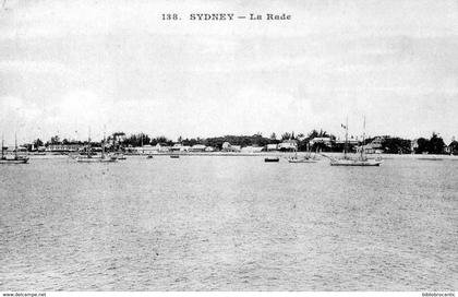 AUSTRALIE -  SYDNEY - PANORAMA DE LA RADE en 1921
