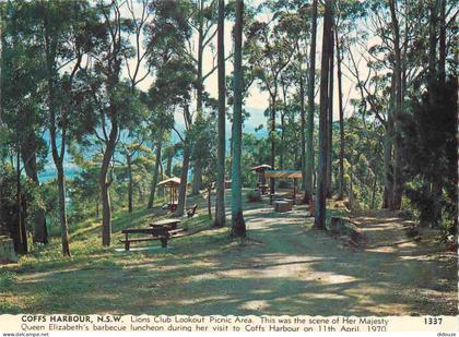 Carte Postale - Australie - Coffs Harbour - Lions Club Lookout Picnic Area - CPM - Voir Scans Recto-Verso - Poscard - Ca