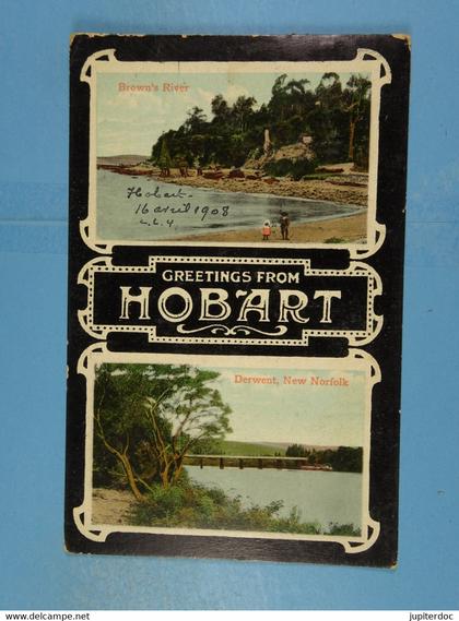 Greetings from Hobart
