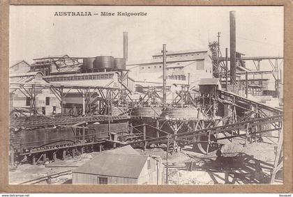 AUSTRALIE - MINES - MINE KALGOORLIE - OR - NICKEL - éditeur Messageries Maritimes - avant 1904
