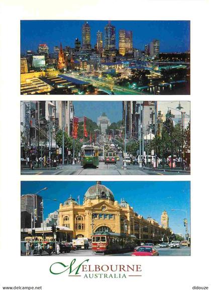 Australie - Melbourne - Multivues - Tramway - CPM - Voir Scans Recto-Verso