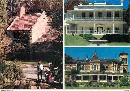 Carte Postale - Australie - Melbourne - Multivues - Scenes of Melbourne Historic Captain Cook's Cottage Stately Como Bea