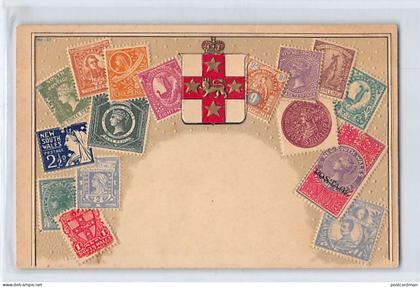 Australia - New South Wales - Stamps of NSW - Philatelic Postcard - Publ. O. Zieher