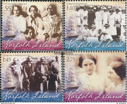 Norfolk-Island 1089-1092 (complete issue) unmounted mint / never hinged 2010 Descendants bounty Meuterer