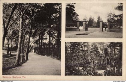 CPA Geelong Victoria Australien, in den Gärten