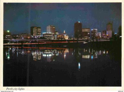 Australie - Perth - Reflection of Perth city lights on the Swan River - CPM - Voir Scans Recto-Verso