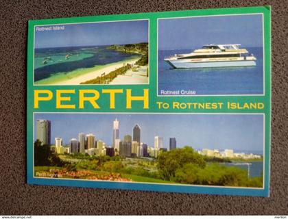 H65.2 CPM AK  Australia  -  Perth, WA - to Rottnest Island - 1998     -  sent to Hungary