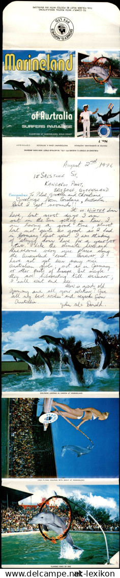 Main Beach-Gold Coast Sea World / Marineland Australia aquarium Dolphins 1976