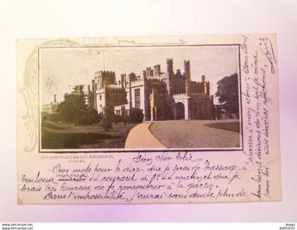 2021 - 2147  AUSTRALIE  -  SIDNEY  :  Governor-General's Residence , Sidney   XXX