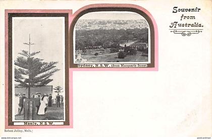 Australia - SYDNEY (NSW) Manly - Sydney from Macquarie Street - Publ. Robert Jolley