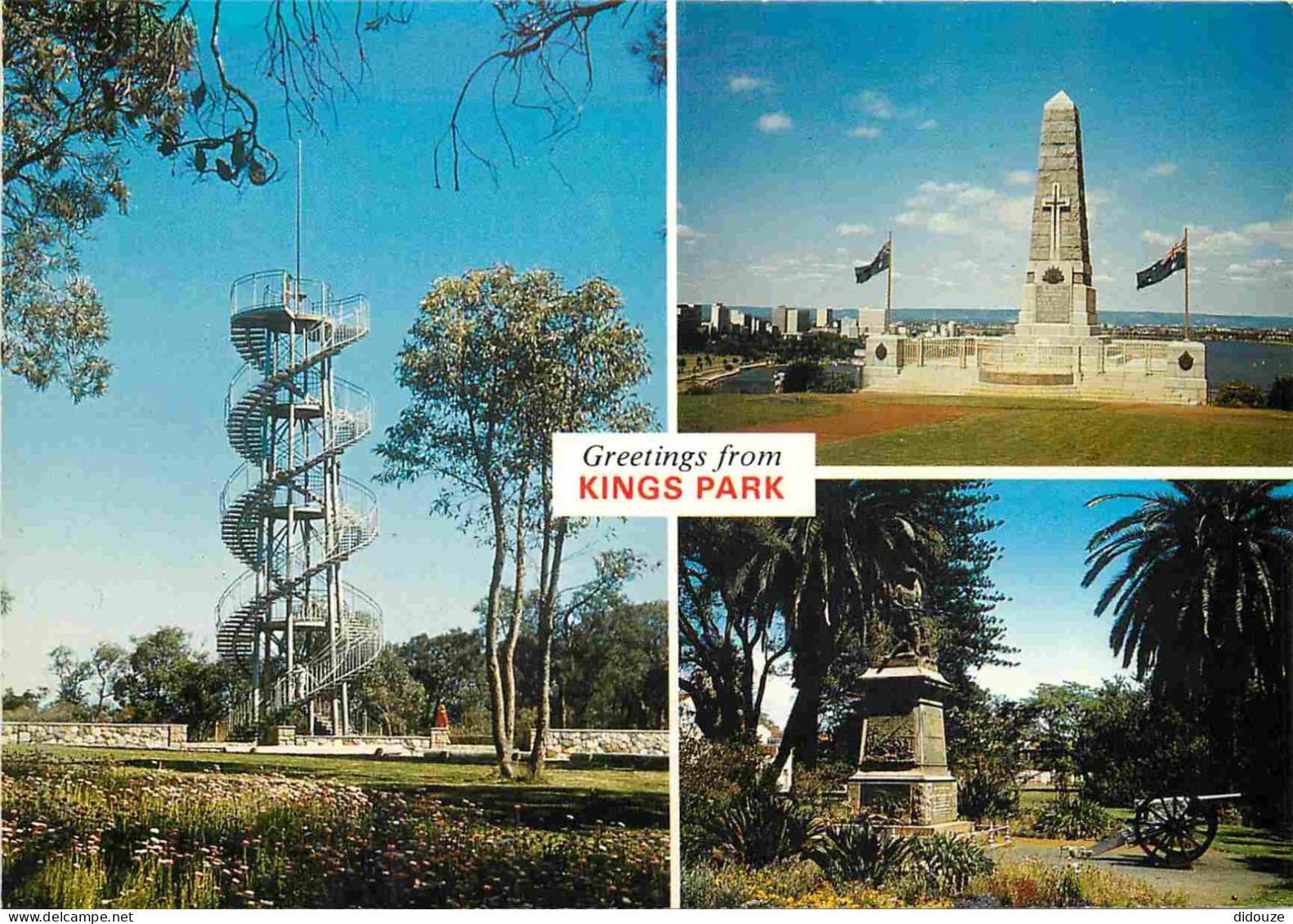 Australie - Kings park - Multivues - CPM - Voir Scans Recto-Verso