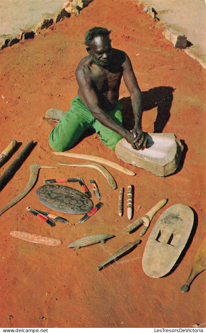 AUSTRALIE - Pitchi Ritch - Pitjintjantjara - Aborigines - Terre rouge - CP