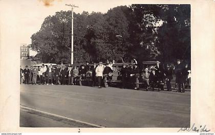 Australia - ADELAIDE (SA) French tourists - Cars - REAL PHOTO