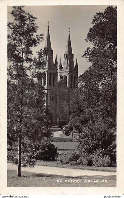 Australia - ADELAIDE (SA) St. Peters Church - REAL PHOTO