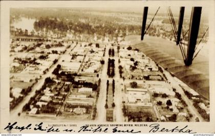 CPA Mildura Victoria Australien, Deakin Avenue Showing River