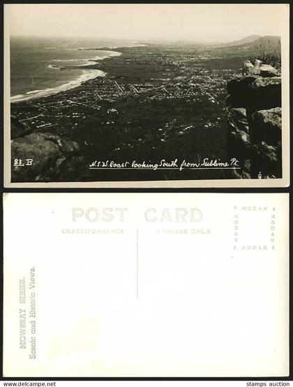 Australia Old RP Postcard N.S.W. Coast from Sublime Pt.