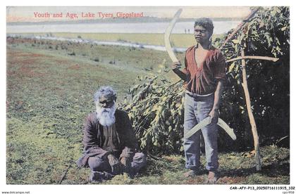 CAR-AFYP13-0695-AUSTRALIE - LAKE TYERS - Youth and age - Gippsland