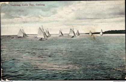 CPA Geelong Victoria Australien, Segeljachten