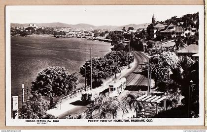 2317 /  ️ Peu Commun HAMILTON BRISBANE Queensland (QLD) Pretty view Tramway Camion  1930s SIDUES séries N° 1048