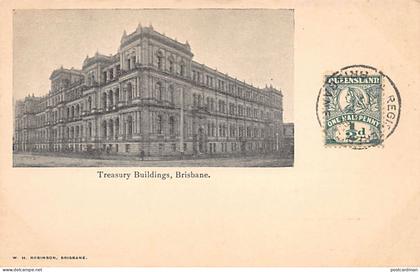 Australia - BRISBANE (QLD) Treasury Buildings - Publ. W. H. Robinson