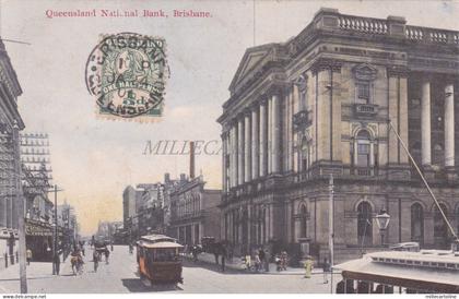 AUSTRALIA - Brisbane, Queensland National Bank 1906