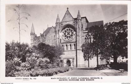 AUSTRALIA - Brisbane, St. John Cathedral, Rose Window, Sidues