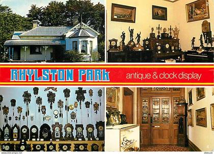 Carte Postale - Musées - Rhylston Park Homestead - Antique and clock display - Multivues - Horloges - Antiquités - CPM -