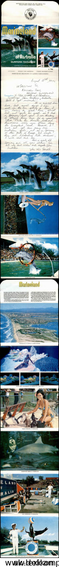 Main Beach-Gold Coast Sea World / Marineland Australia aquarium Dolphins 1976