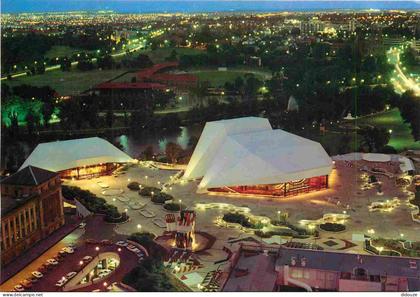 Carte Postale - Australie - Adélaïde - Adelaide Festival Theatre by night - vue aérienne - CPM - Voir Scans Recto-Verso