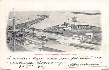 Australia - FREMANTLE (WA) Entrance to the harbour - Publ. unknown