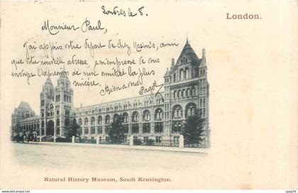 CPA Natural History Museum south Kensington