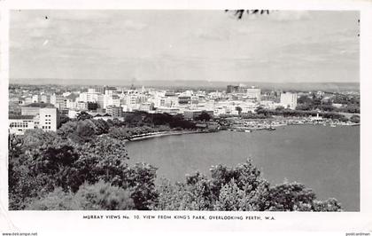 Australia - PERTH (WA) View from King's Park, overlooking Perth - Publ. Murray Views 10