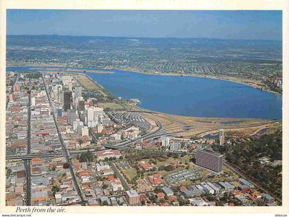 Australie - Perth - Perth from the air - vue aérienne - CPM - Voir Scans Recto-Verso