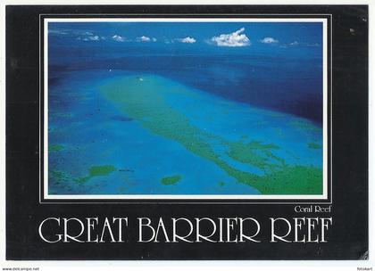Great Barrier Reef Australia, Vintage PC, North QLD, Coral Reef, 1989