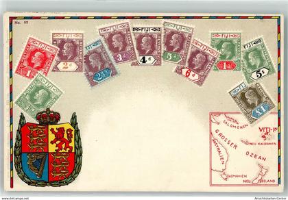 13910534 - Briefmarkenabbildung Wappen Ottmar Zieher Fidschi