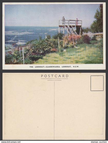 Australia Old Colour Postcard Cambewarra, The Lookout New South Wales N.S.W. NSW