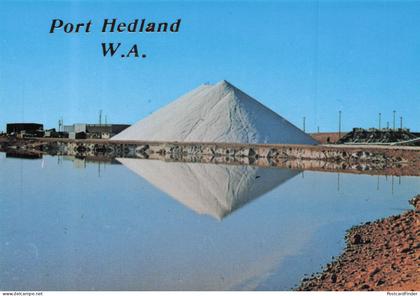 Cargill Salt Company Port Hedland West Australia Stunning Postcard