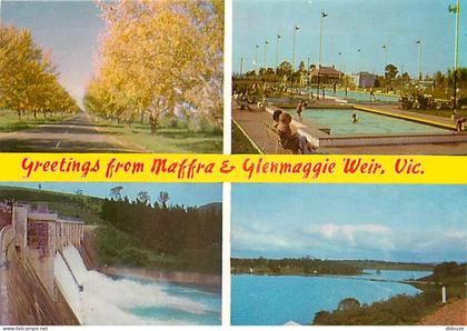 Carte Postale - Australie - Australia - Maffra - Glenmaggie Weir - Multivues - CPM - Voir Scans Recto-Verso - Poscard -