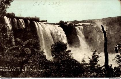 CPA Waiho Neuseeland, Wasserfall, Kauri Logging, Wairua Falls, Neuseeland