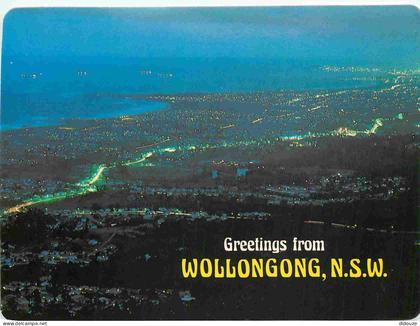 Carte Postale - Australie - Wollongong - The view from Sublime Point looking south towards Port Kembla as evening approa
