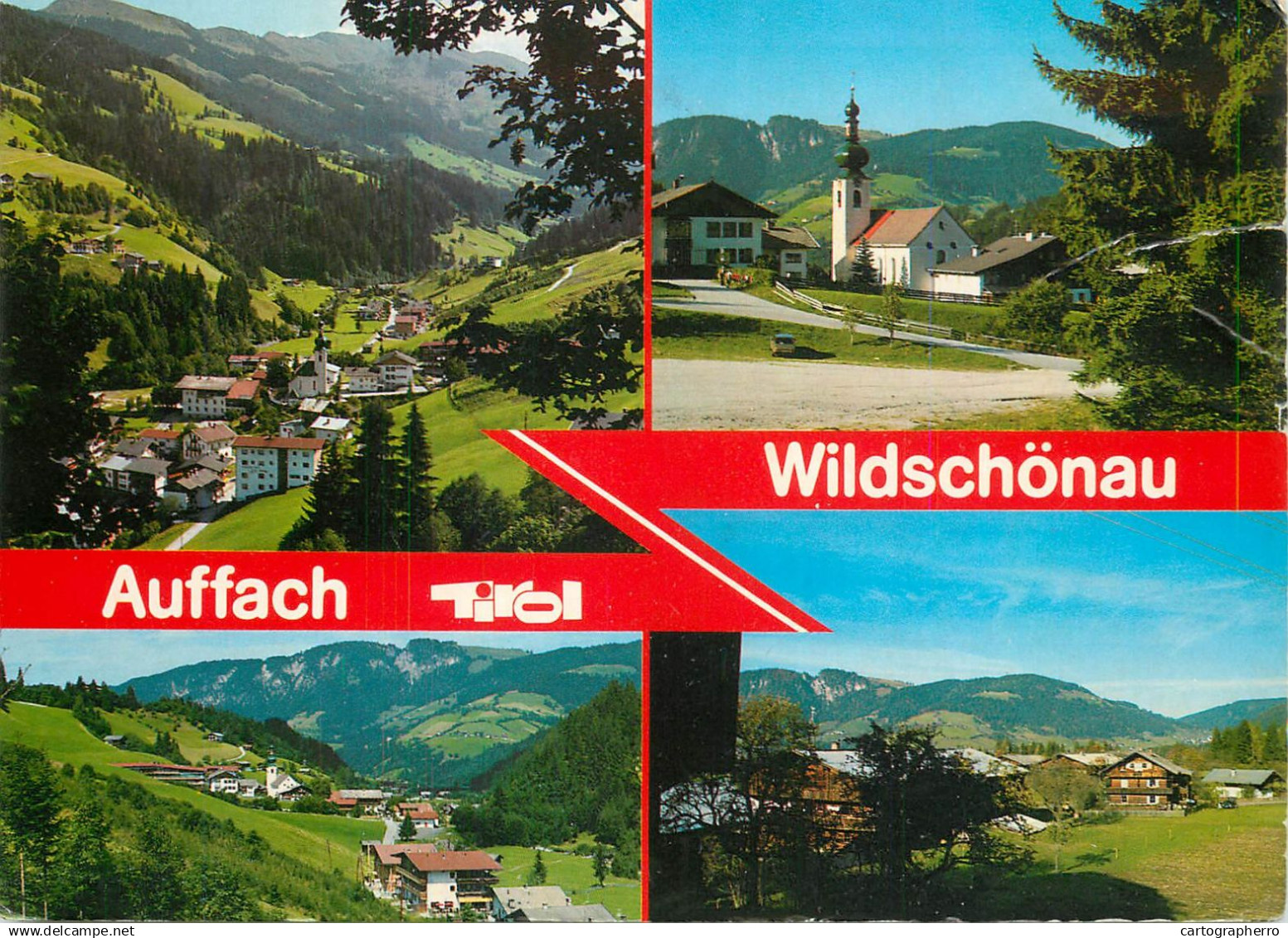 Austria Auffach Wildschonau Tirol multi view