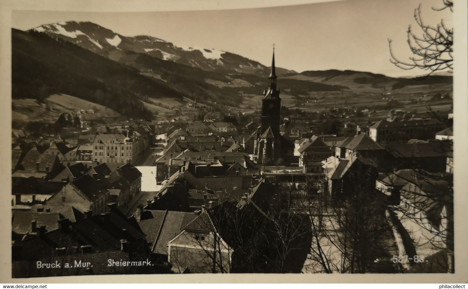Austria - Bruck a. Mur. //  Blick Auf (echte photo) 1940